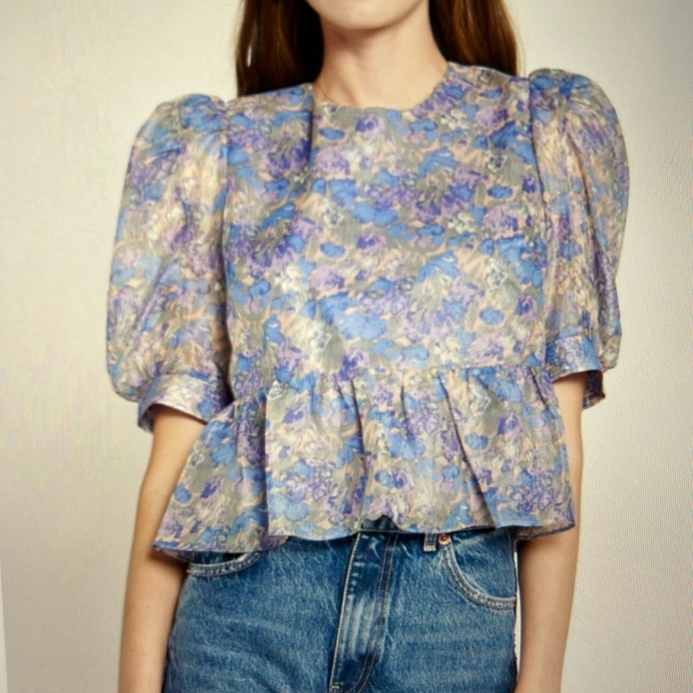 En Saison Octavia Floral Top